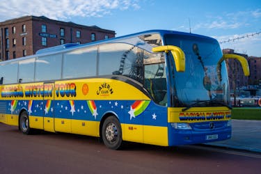 Tour in autobus del Magico Mistero dei monumenti dei Beatles a Liverpool